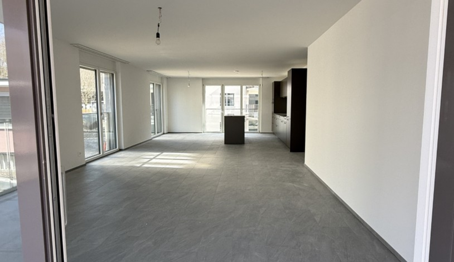 Balkon Sich tauf Wohn / esszimmer